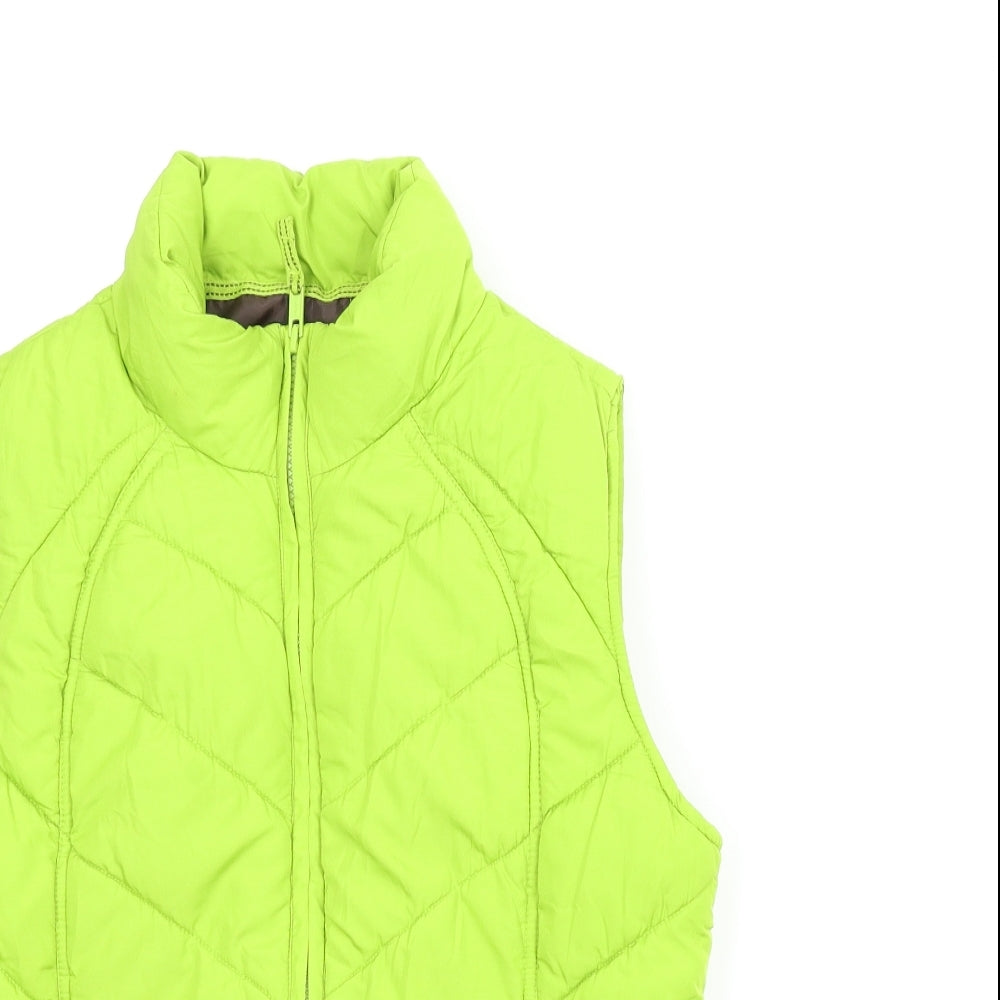 George Womens Green   Gilet Coat Size 12