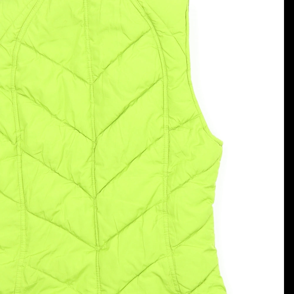 George Womens Green   Gilet Coat Size 12