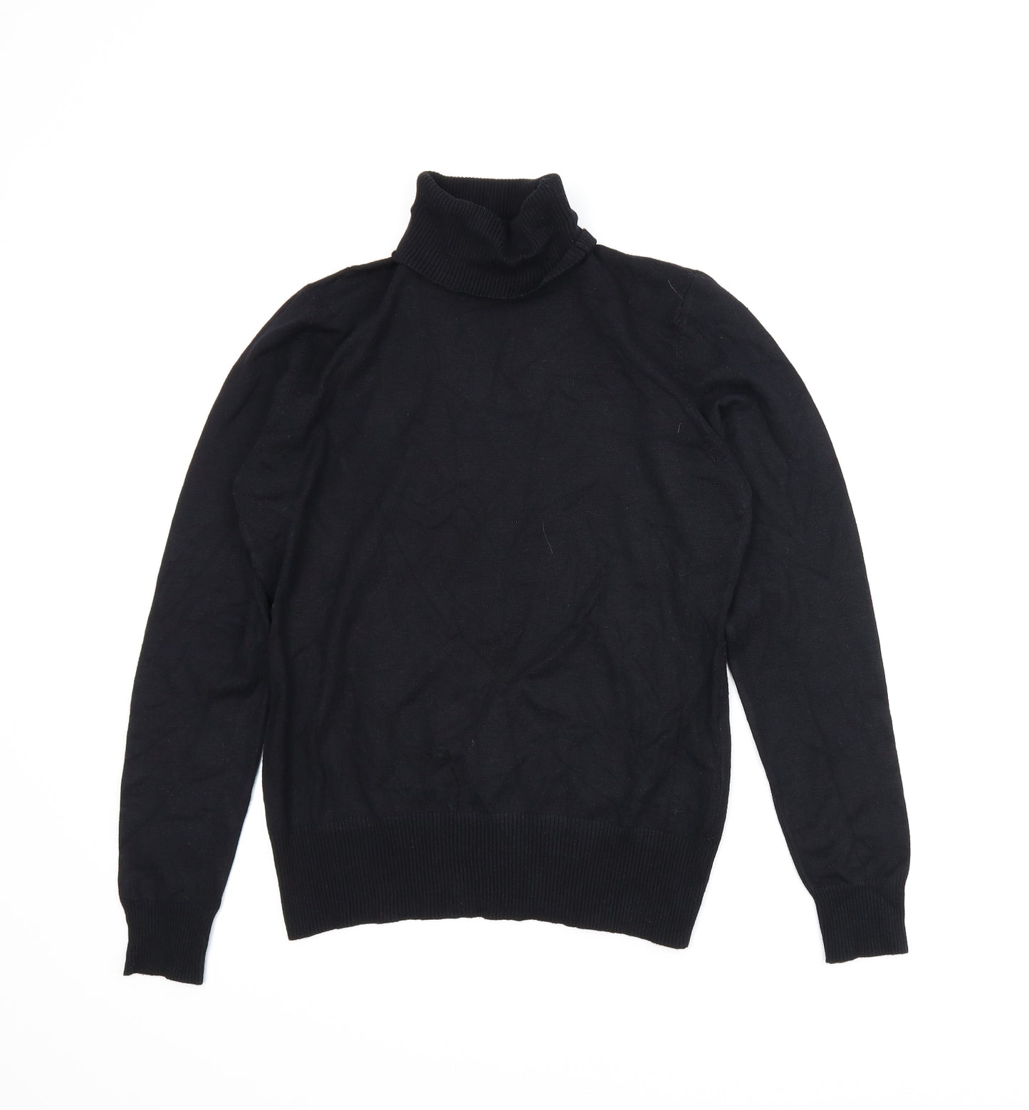 Preworn Womens Black   Pullover Jumper Size S