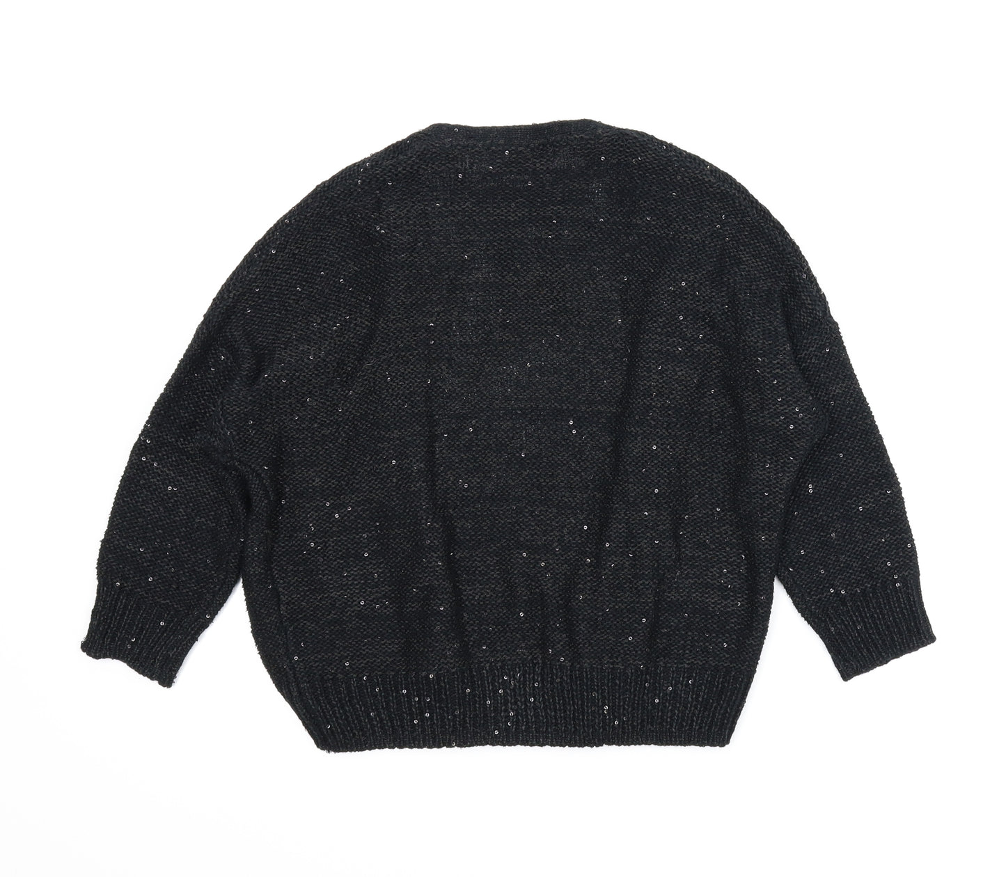 M&S Womens Black   Cardigan Jumper Size 10  - Bolero