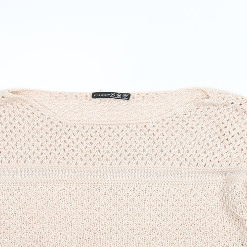 Atmopshere Womens Pink   Pullover Jumper Size 6