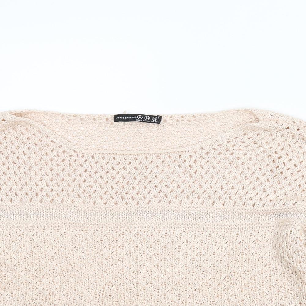 Atmopshere Womens Pink   Pullover Jumper Size 6
