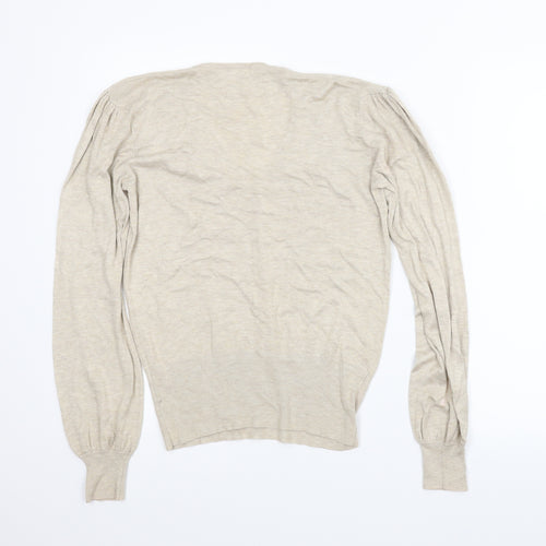 Preworn Womens Beige   Pullover Jumper Size S