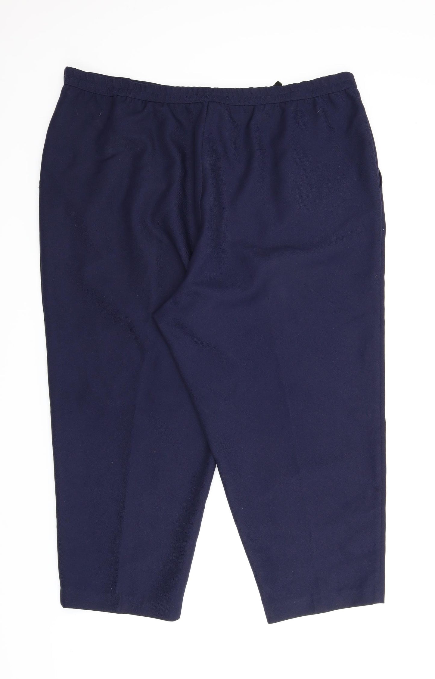 Unity Womens Blue   Carrot Trousers Size 26 L23 in