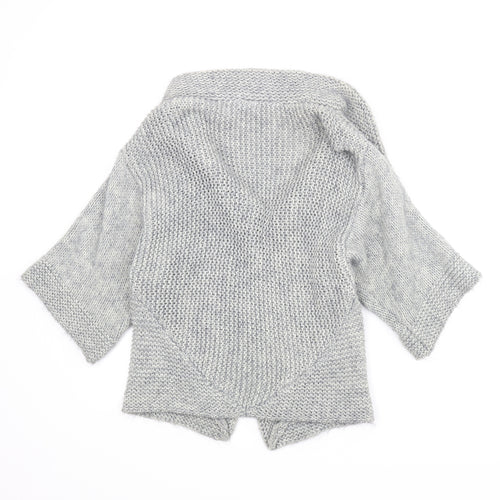 Oasis Womens Grey   Cardigan Jumper Size S