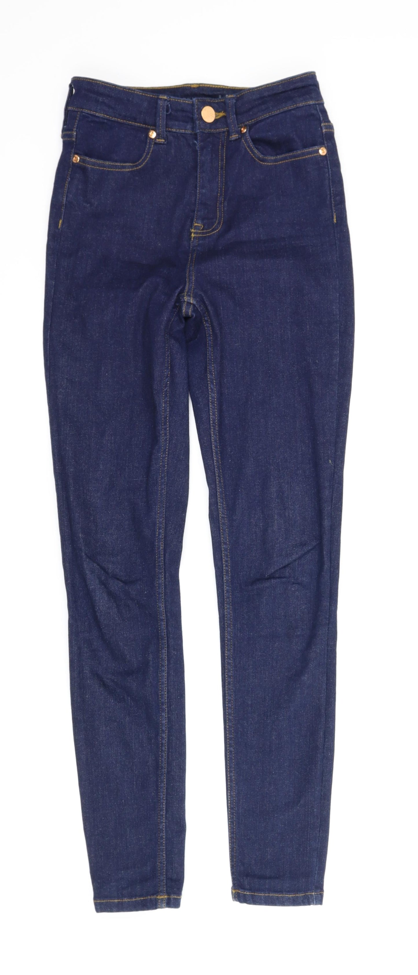 Oasis Womens Blue  Denim Skinny Jeans Size 6 L28 in