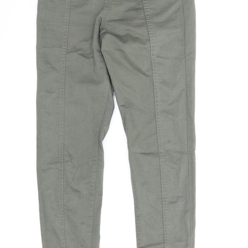 F&F Womens Green   Carpenter Trousers Size 8 L27 in