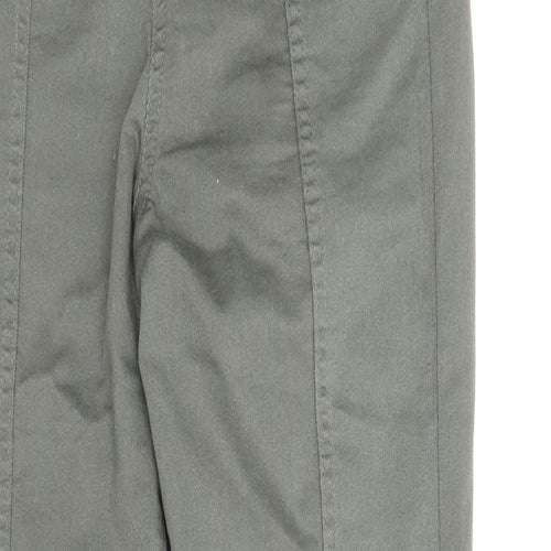 F&F Womens Green   Carpenter Trousers Size 8 L27 in