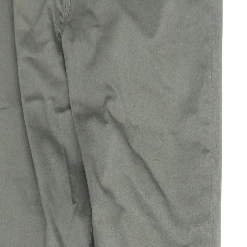F&F Womens Green   Carpenter Trousers Size 8 L27 in