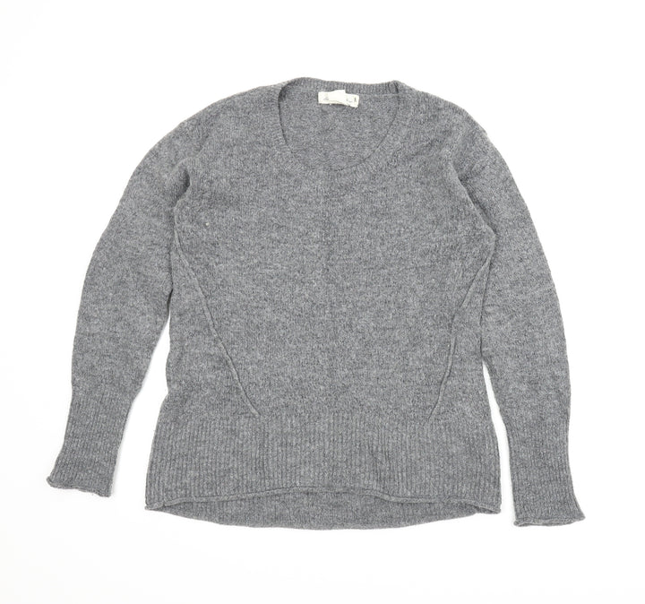 H&M Womens Grey   Pullover Jumper Size S