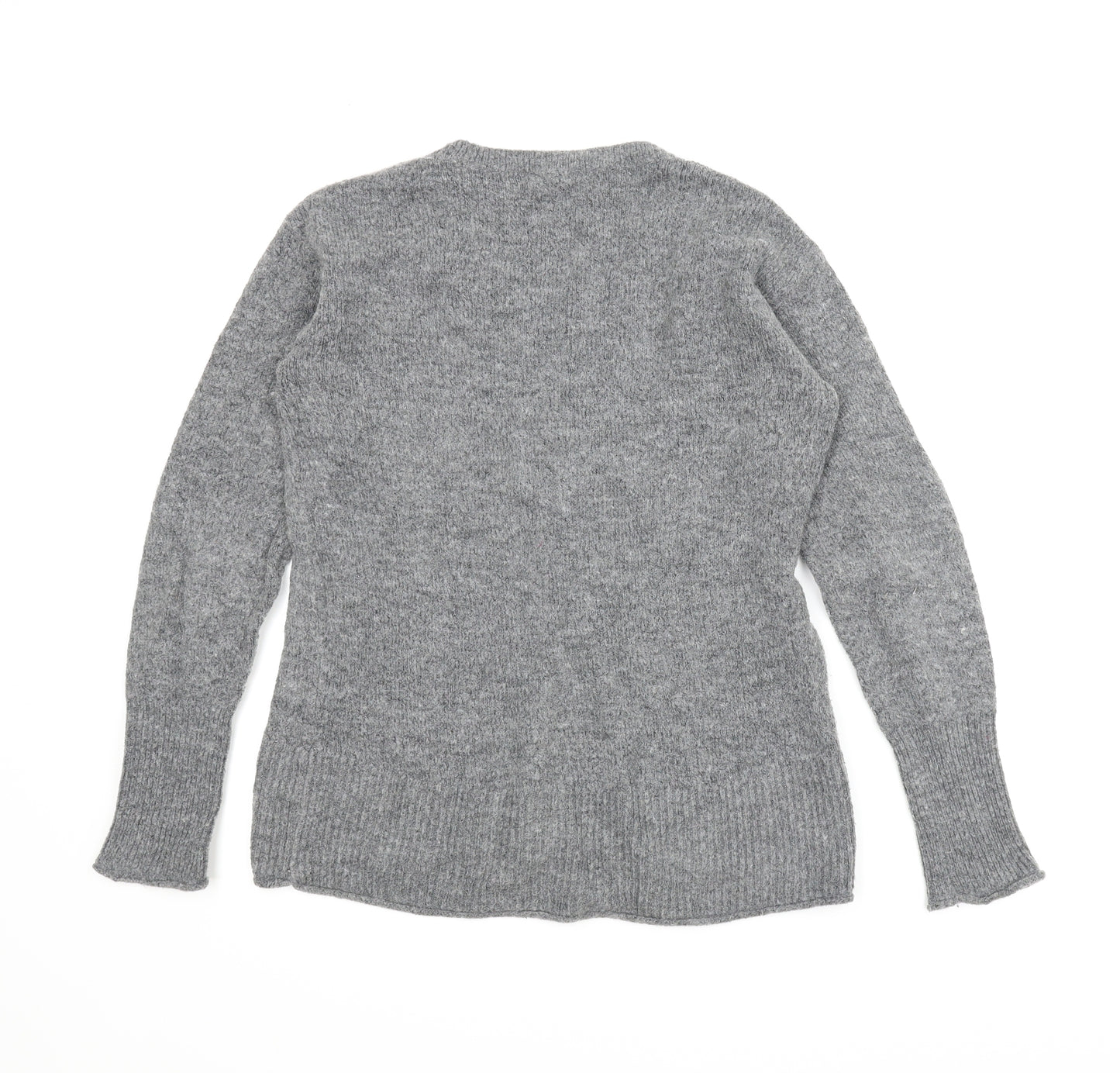 H&M Womens Grey   Pullover Jumper Size S