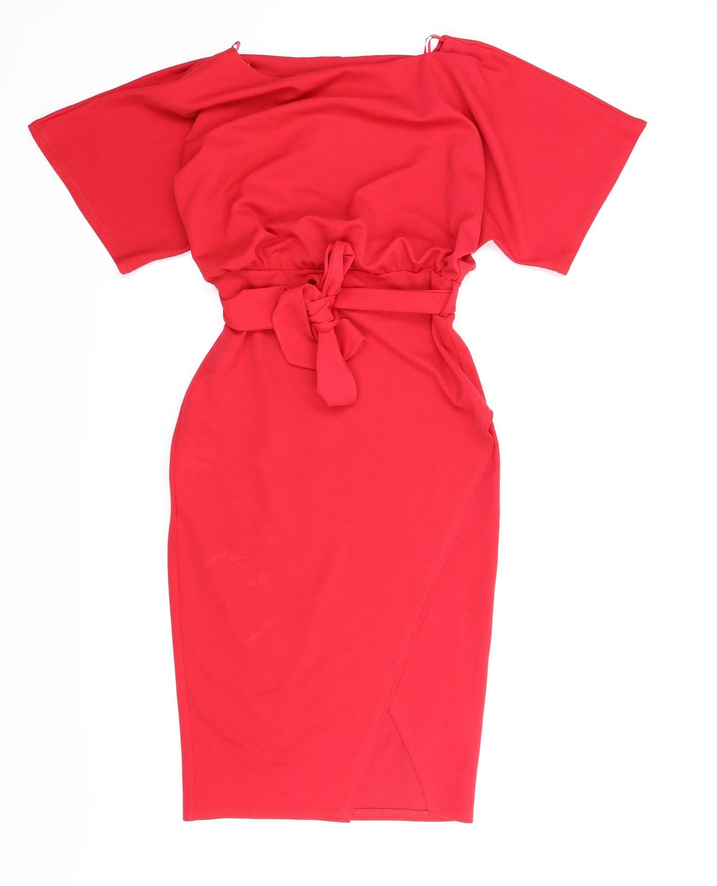 New Look Womens Red   Sheath  Size 10  - Tulip style
