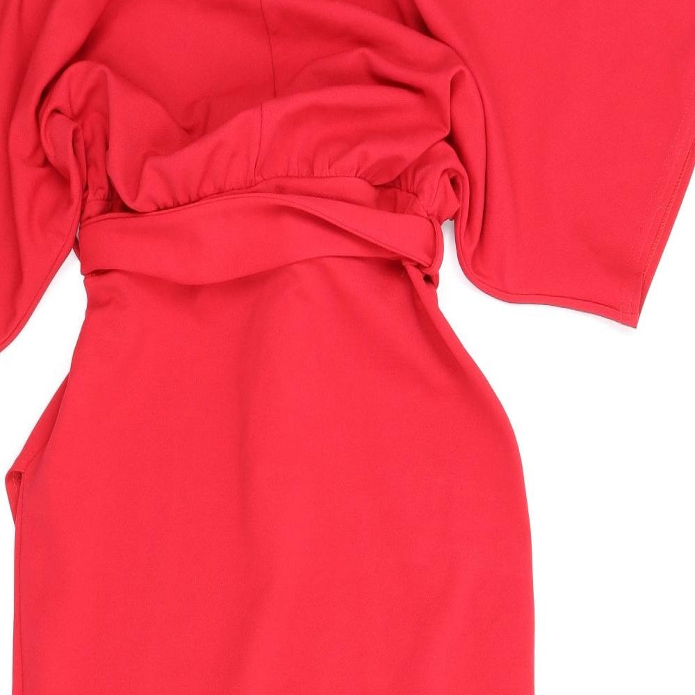 New Look Womens Red   Sheath  Size 10  - Tulip style