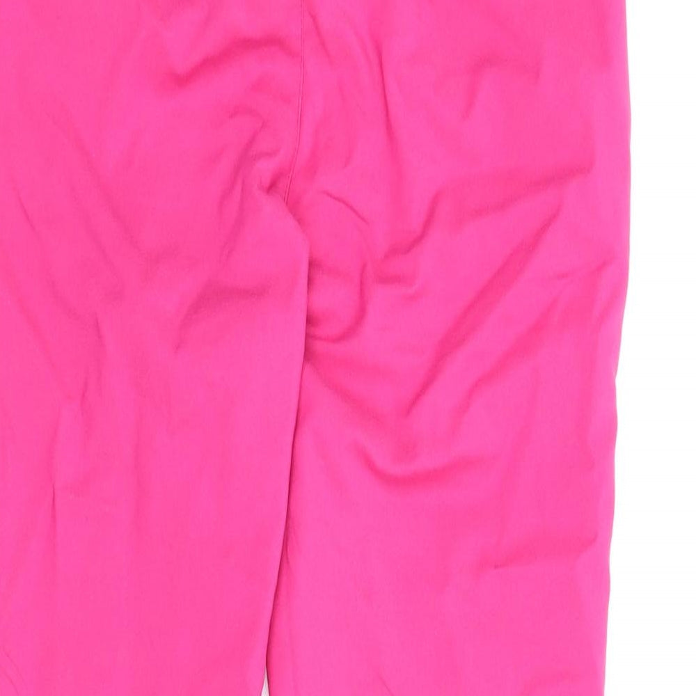 Freesia Womens Pink   Chino Trousers Size M L23 in