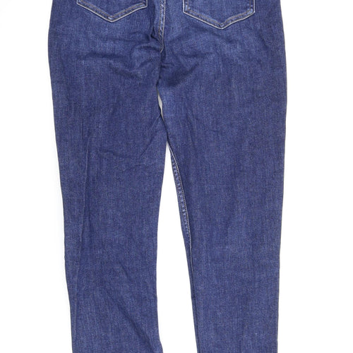 H&M Womens Blue  Denim Skinny Jeans Size 6 L28 in