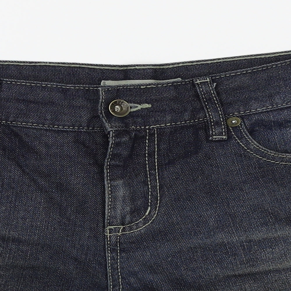 Bullhead Womens Blue   Hot Pants Shorts Size 6