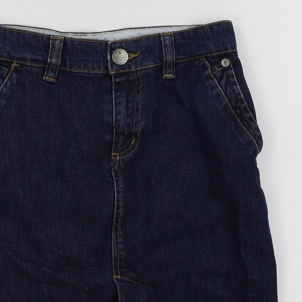 ctf people Womens Blue   Mini Skirt Size 12