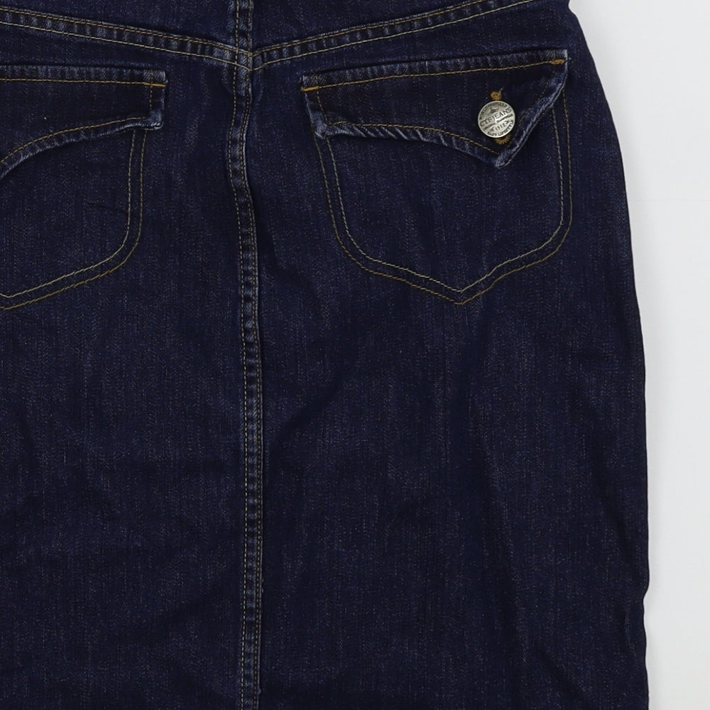 ctf people Womens Blue   Mini Skirt Size 12