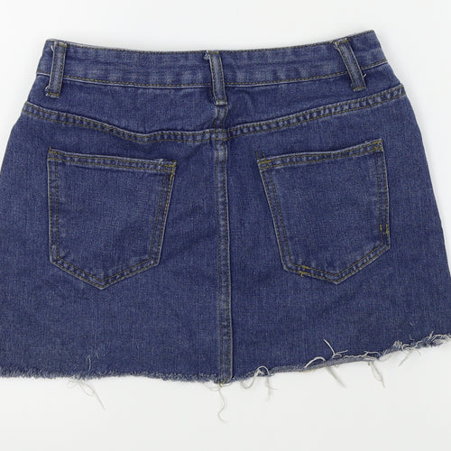 Boohoo Womens Blue   Maxi Skirt Size 8
