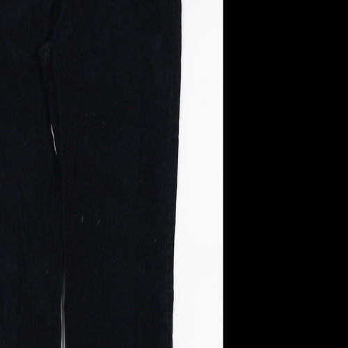 M&s Womens Black   Tapered Jeans Size 10 L28.5 in
