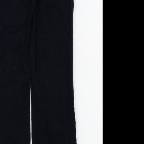 M&s Womens Black   Tapered Jeans Size 10 L28.5 in