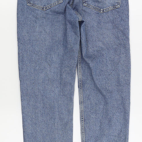 Zara Womens Blue   Mom Jeans Size 8 L24 in