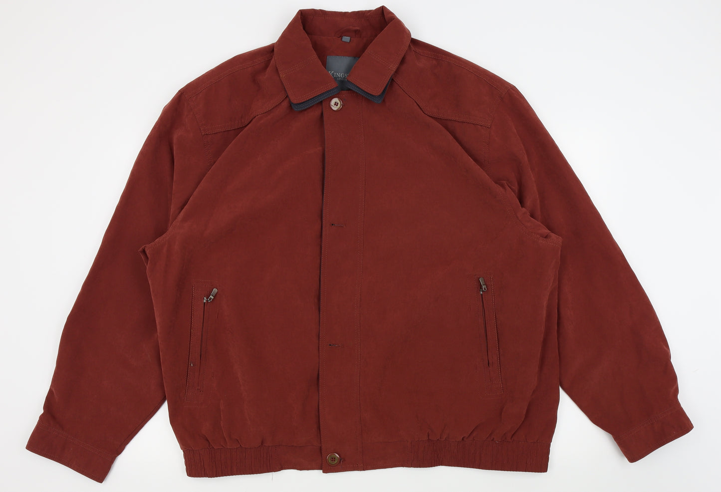 Kingston Mens Red   Jacket Coat Size 2XL