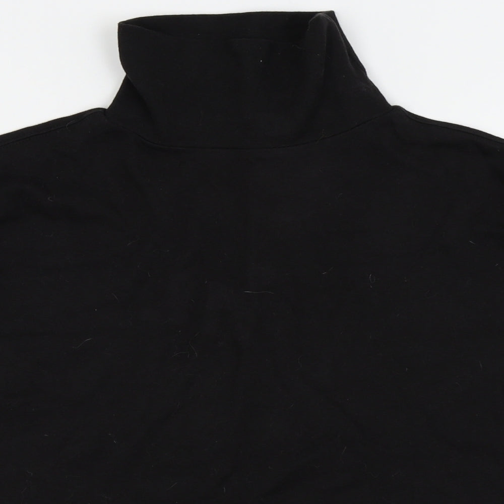 canda Womens Black   Basic T-Shirt Size 22