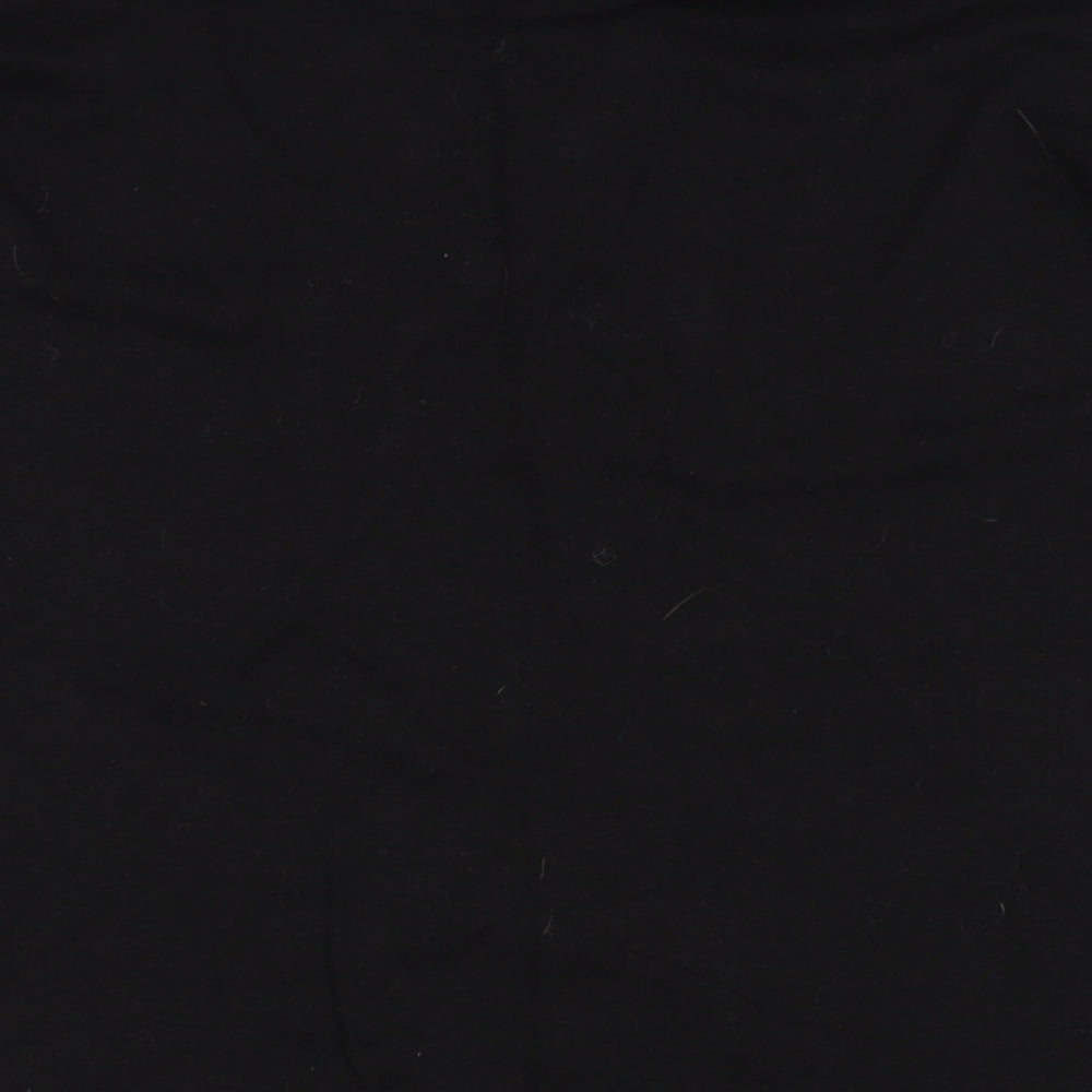 canda Womens Black   Basic T-Shirt Size 22