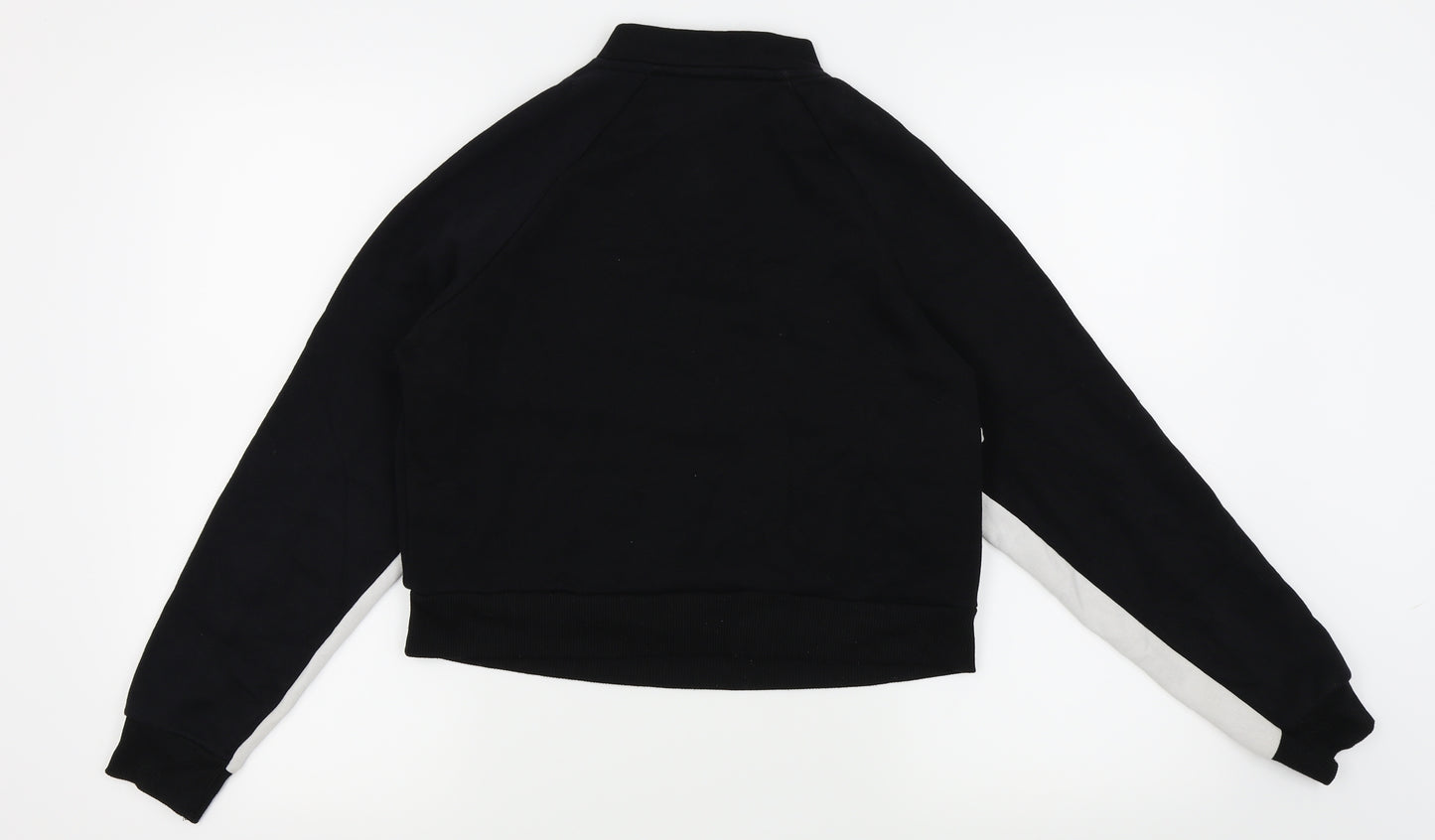 New Look Girls Black Striped  Pullover Jumper Size 12-13 Years