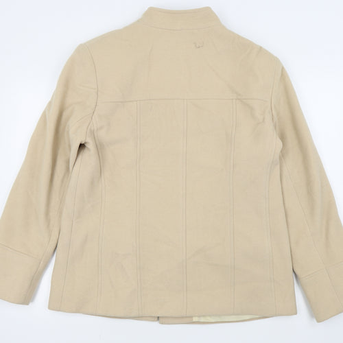 klass collection Womens Beige   Overcoat Coat Size 16