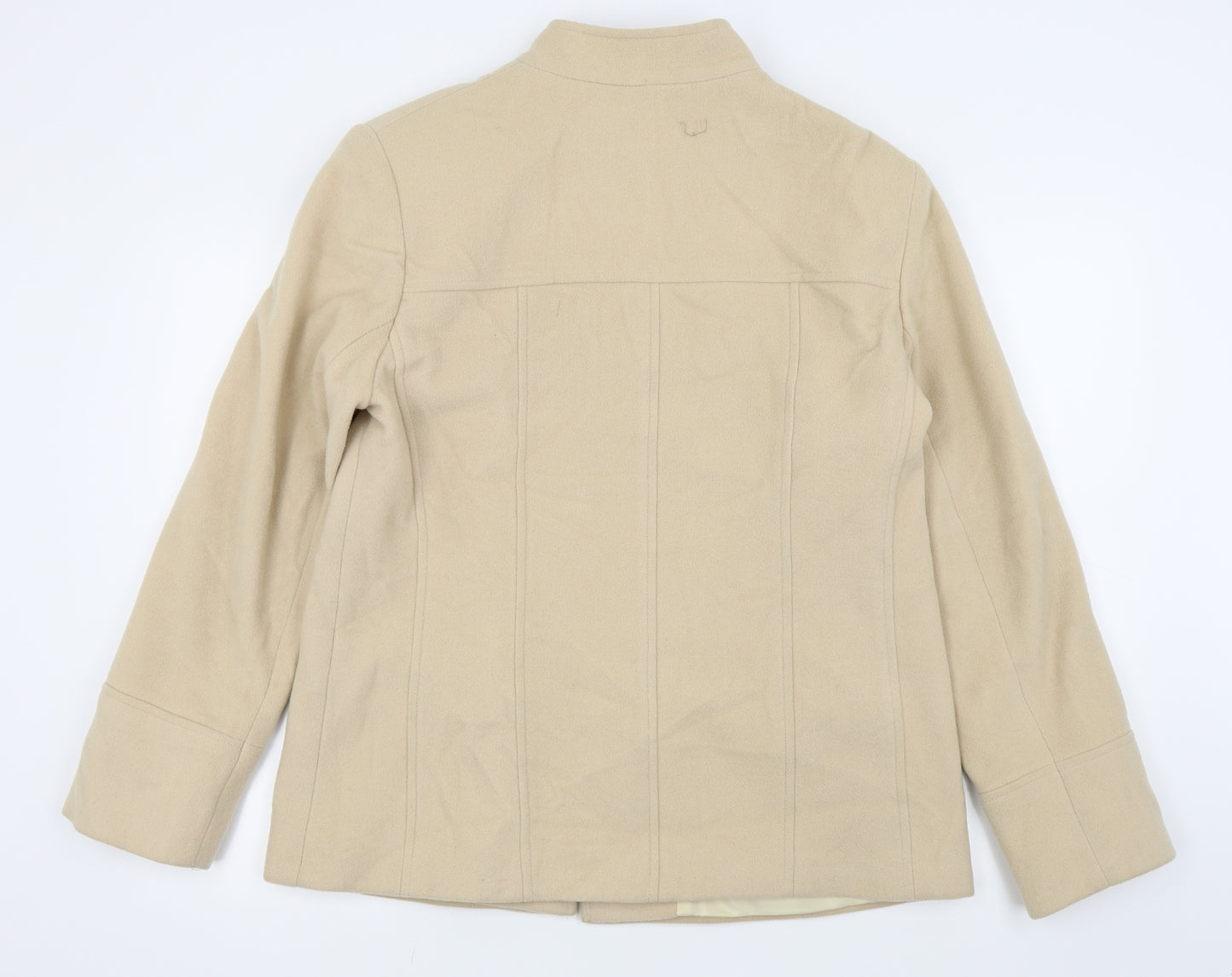 klass collection Womens Beige   Overcoat Coat Size 16