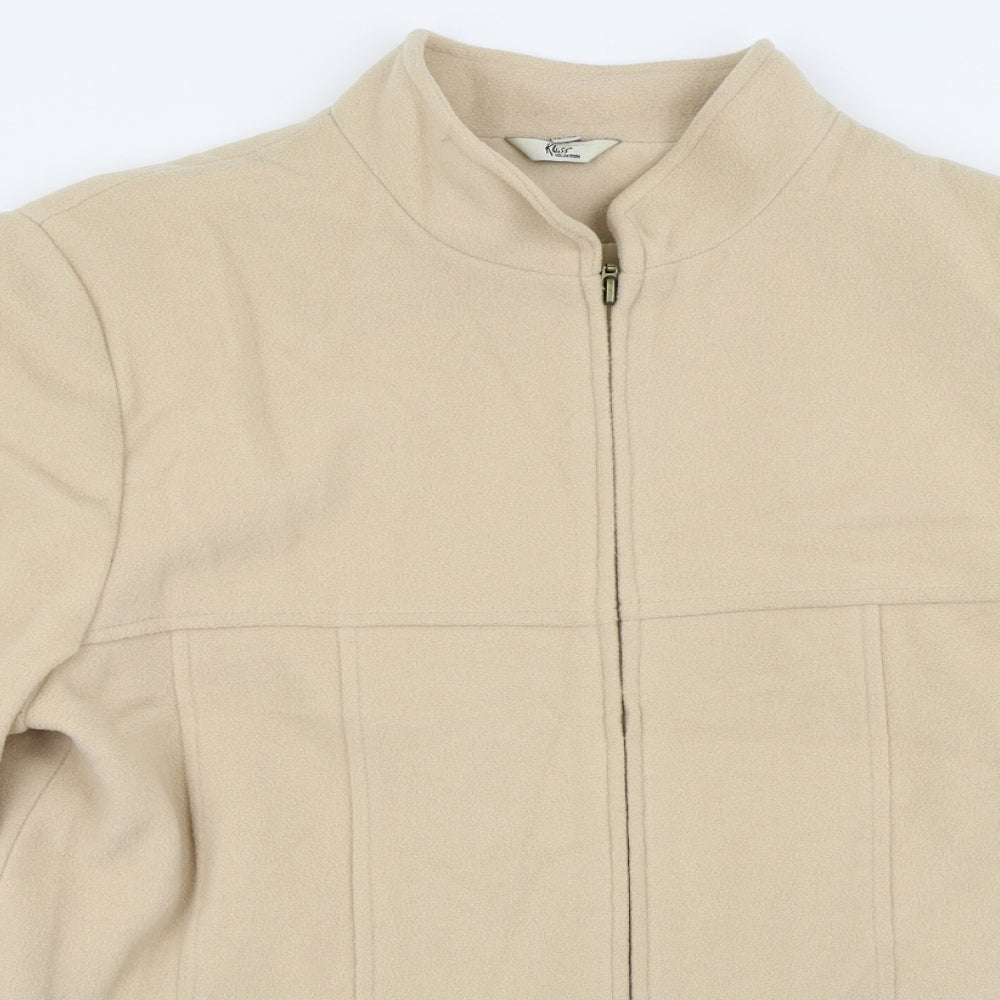 klass collection Womens Beige   Overcoat Coat Size 16