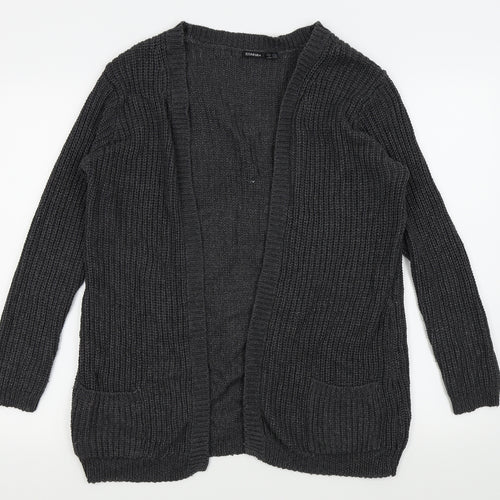 ESMARA Womens Grey   Cardigan Jumper Size M