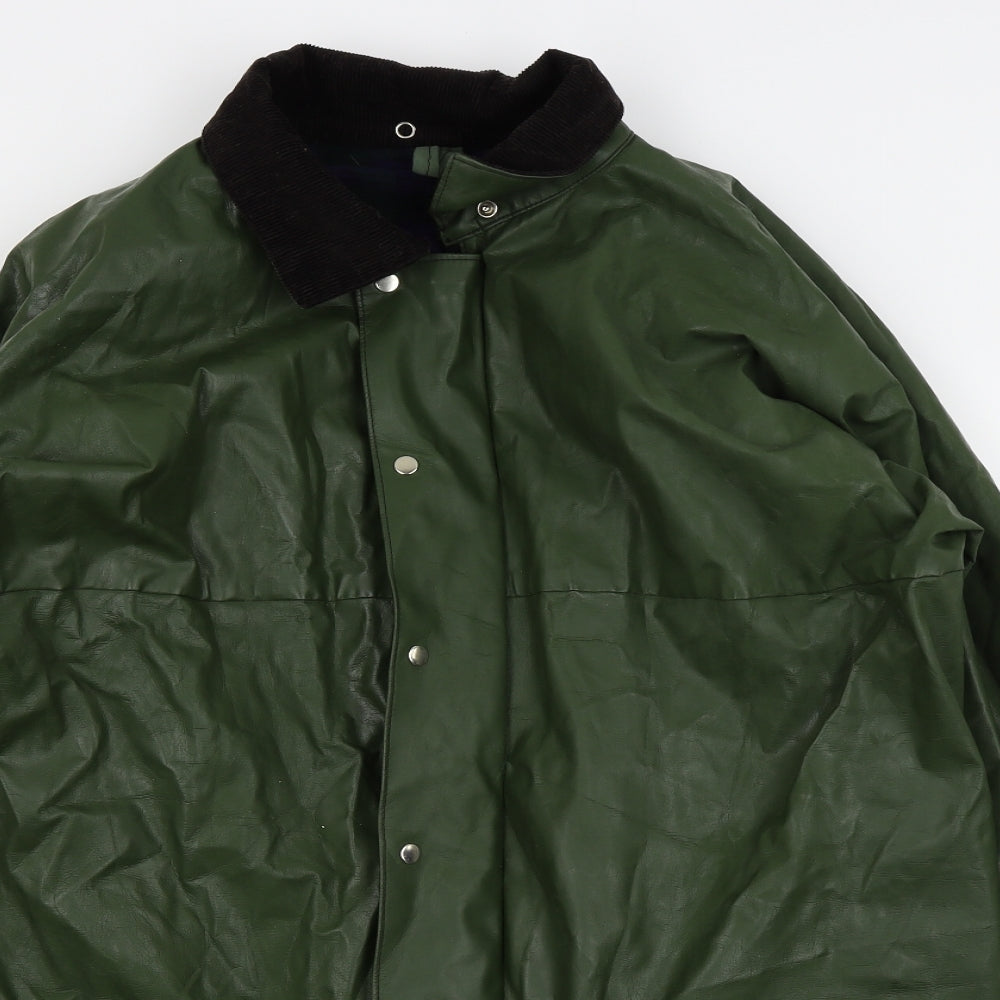 dartex Mens Green   Rain Coat Coat Size M
