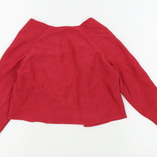 Asda George Girls Purple   Cardigan Jumper Size 4-5 Years