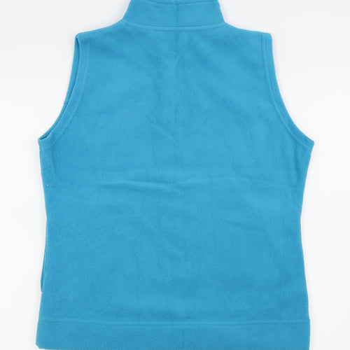 isle Womens Blue   Full Zip Jumper Size 14