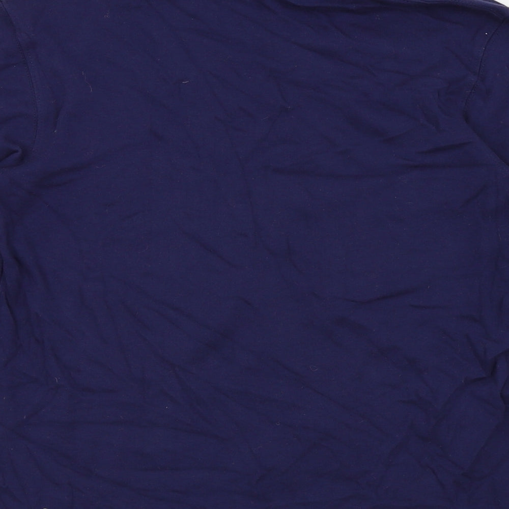 Country Collection Mens Blue    T-Shirt Size S