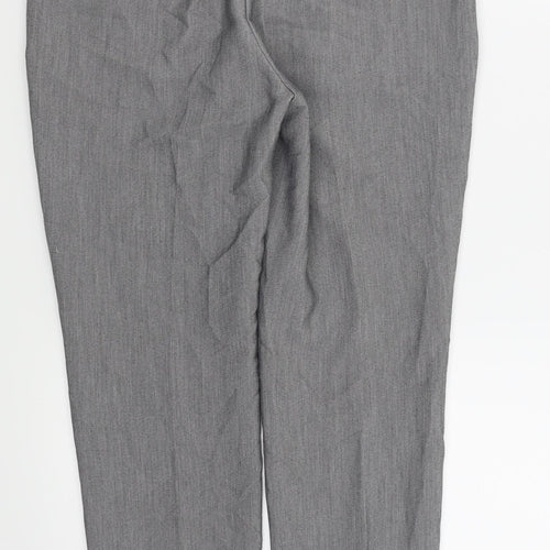 Papaya Womens Grey   Capri Trousers Size 10 L24 in