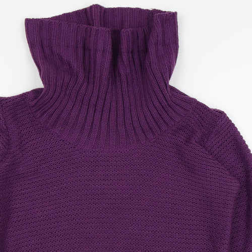 BM Womens Purple   Pullover Jumper Size S