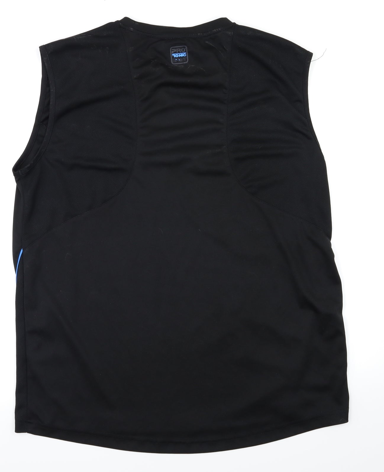 Protonic Mens Black Houndstooth  Basic Tank Size L