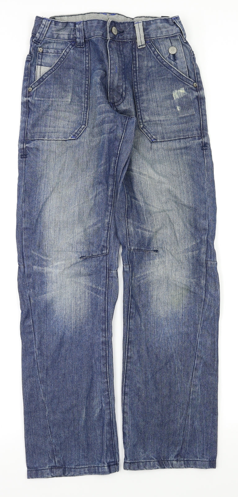 George Boys Blue   Straight Jeans Size 10-11 Years