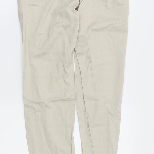 Stradivarius Womens Beige   Trousers  Size 38 L29 in