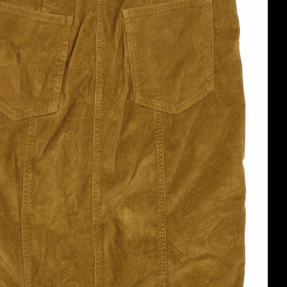 Next  Womens Brown   A-Line Skirt Size 8