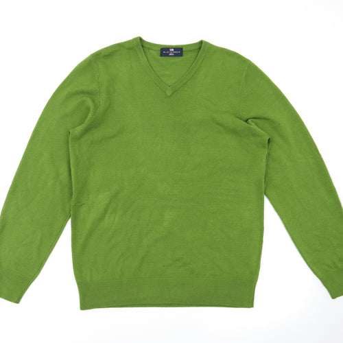 M&S  Mens Green   Pullover Jumper Size S