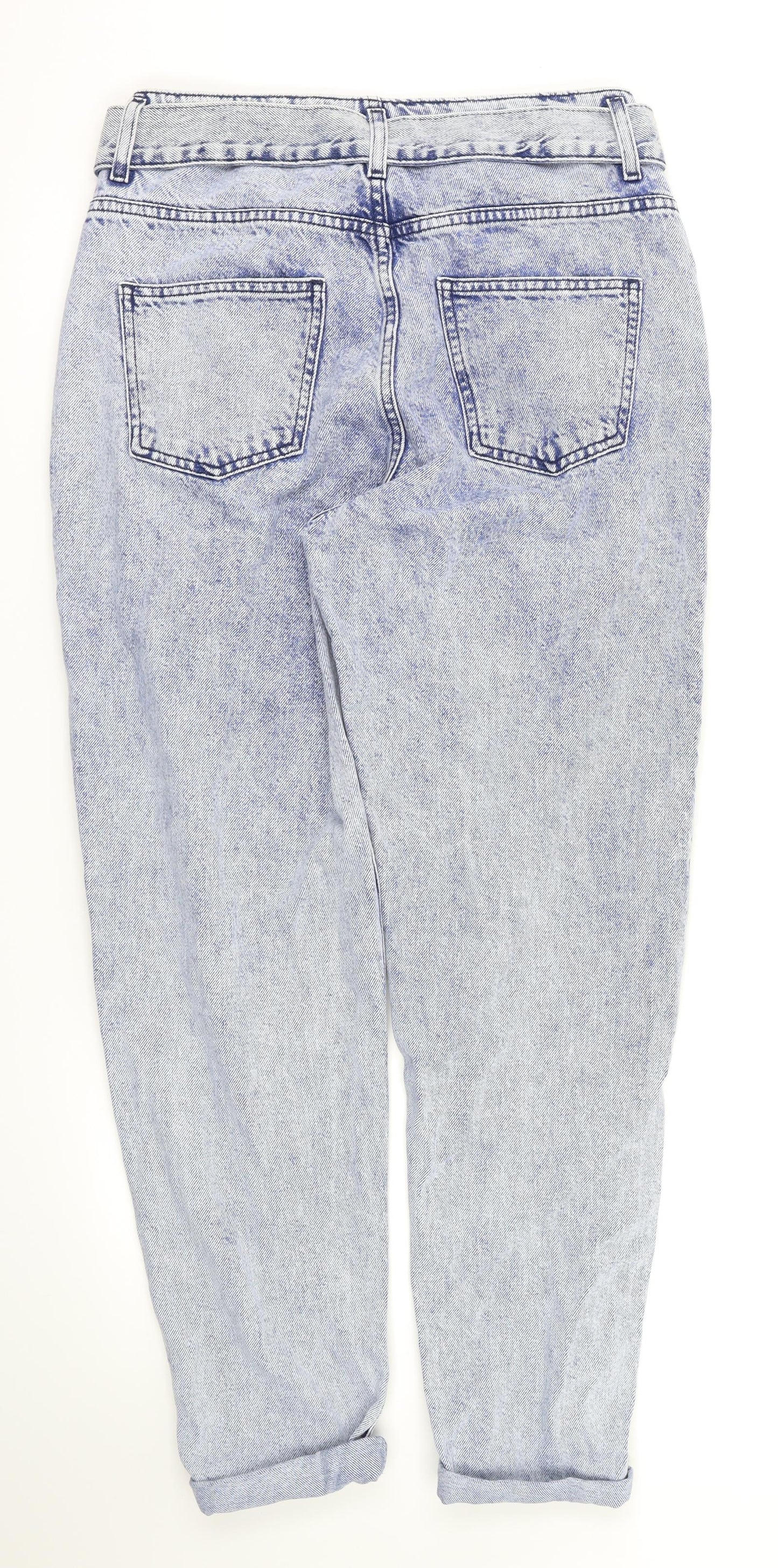 Denim &co  Womens Blue   Mom Jeans Size 10 L27 in