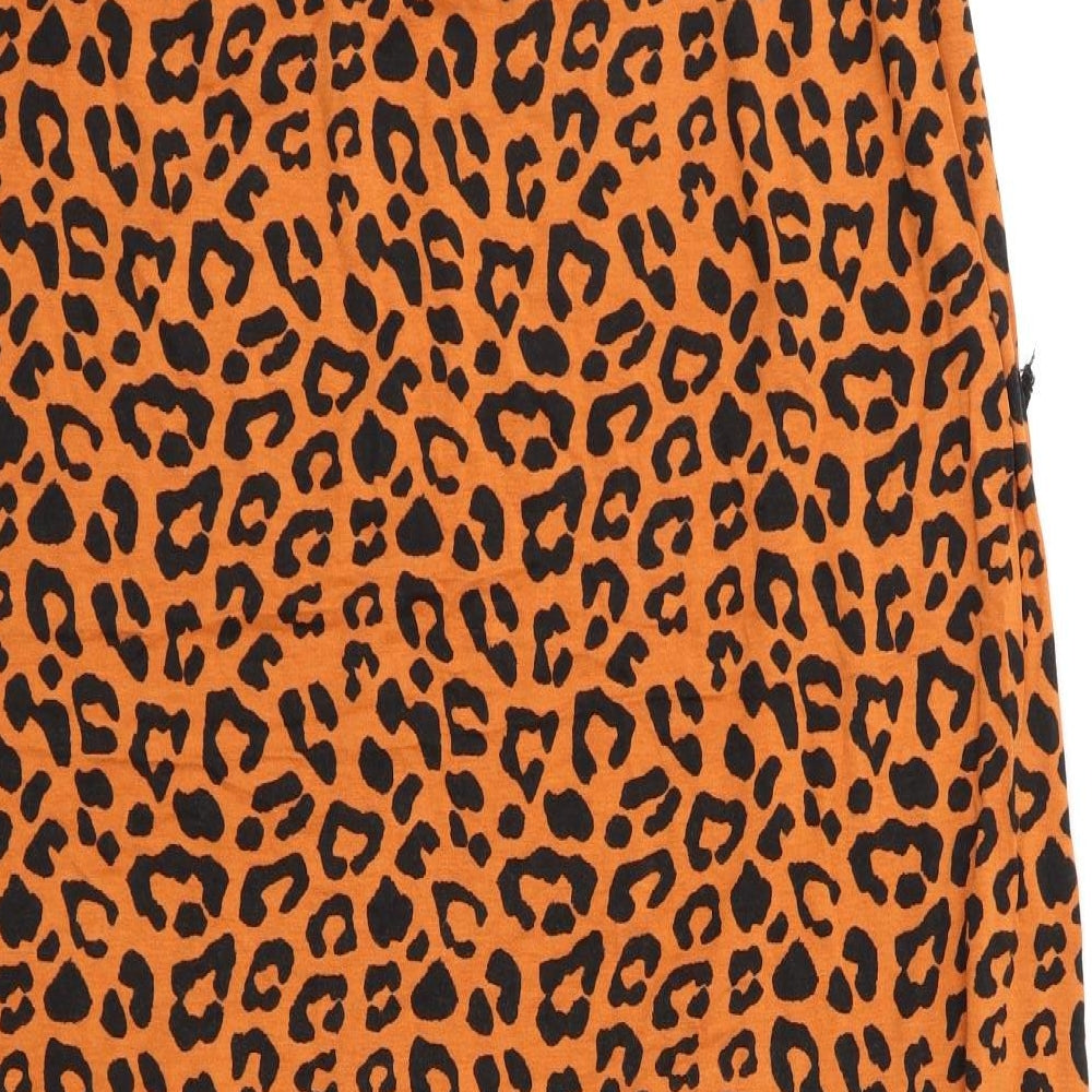 Bonmarché Womens Brown Animal Print  Fit & Flare  Size 20