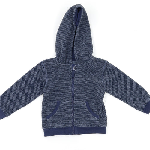 TU Boys Blue   Basic Jacket Jacket Size 9-12 Months