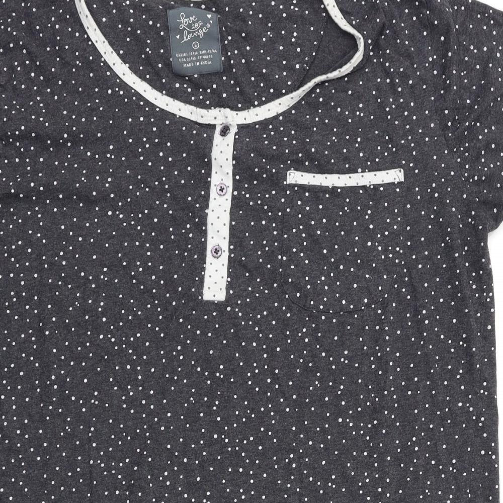 Primark Womens Grey Polka Dot  Cami Dress Size L