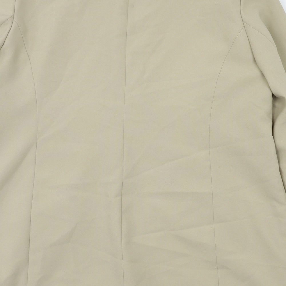 Preworn Womens Beige   Jacket Blazer Size 20